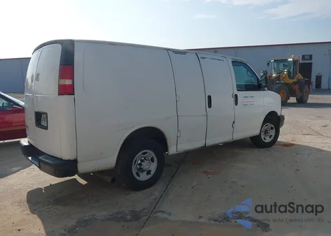 2010 Chevrolet Express 2500 Work Van из США, поврежденный, VIN 1GCZGFBA2A1129705